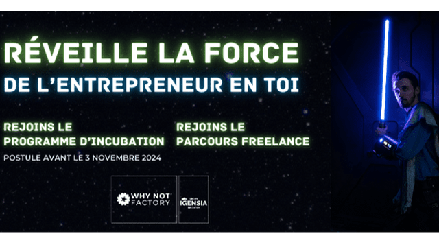 Le Programme d'incubation et le Parcours Freelance de la Why not Factory 